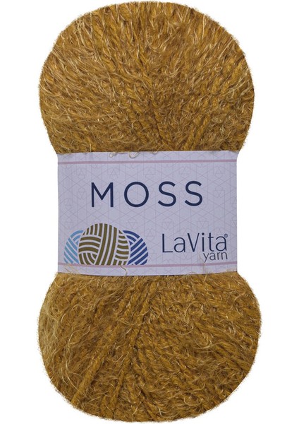 Moss 2045 Hardal El Örgü Ipi 100 Gr.
