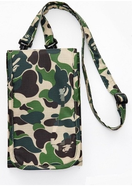 Su Geçirmez Katlanır Depolama Çok Fonksiyonlu Çanta Kamuflaj Omuz Çantası (Yurt Dışından)