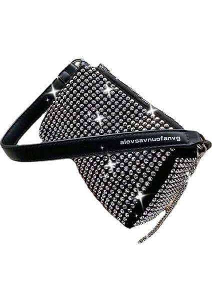 Moda Taklidi Omuz Çantası Messenger Çanta Doku Fransız Niş Koltukaltı Çantası (Yurt Dışından)