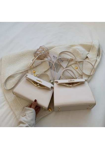 Dokulu Moda Omuz Messenger Çanta (Yurt Dışından)