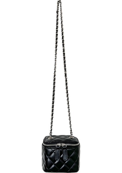 Çok Yönlü Omuz Ruj Çantası Zincir Mini Küçük Çanta Rhombus Messenger Çanta (Yurt Dışından)