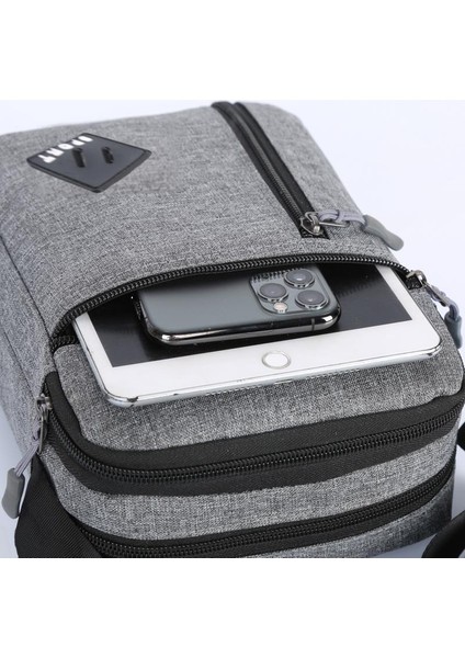 Oxford Kumaş Basit Göğüs Çantası Açık Rahat Erkek Omuzdan Askili Çanta (Yurt Dışından) fiyatları