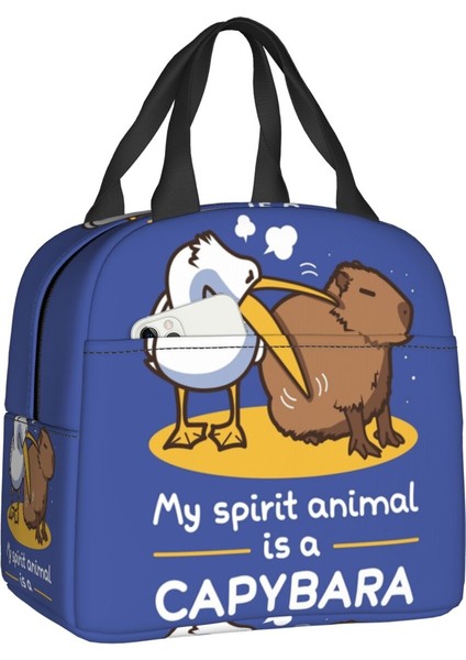 No.8 Tarzı 22X20X13CM My Spirit Animal, Kadınlar Için Kapibara Yalıtımlı Öğle Yemeği Çantası Su Geçirmez Hayvan Pet Termal Soğutucu Bento Kutusu Çocuklar Okul Çocukları (Yurt Dışından) fiyatları