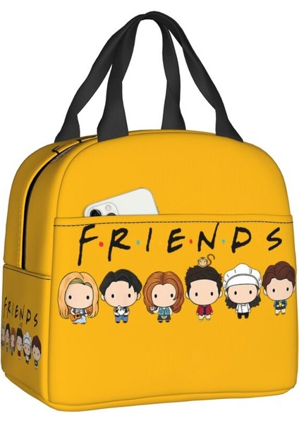No.15 Tarzı 22X20X13CM Özel Komik Tv Gösterisi Arkadaşlar Öğle Yemeği Çantası Kadın Sıcak Soğutucu Yalıtımlı Yemek Kabı Öğrenci Okul Çalışması Için Tote Çanta (Yurt Dışından) fırsatları