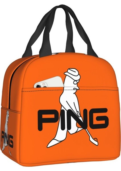 No.17 Tarzı 22X20X13CM Golf Logo Öğle Yemeği Çantası Taşınabilir Termal Soğutucu Yalıtımlı Yemek Kabı Kadınlar Çocuklar Için Çalışma Okul Seyahat Tote Gıda Çantaları (Yurt Dışından)