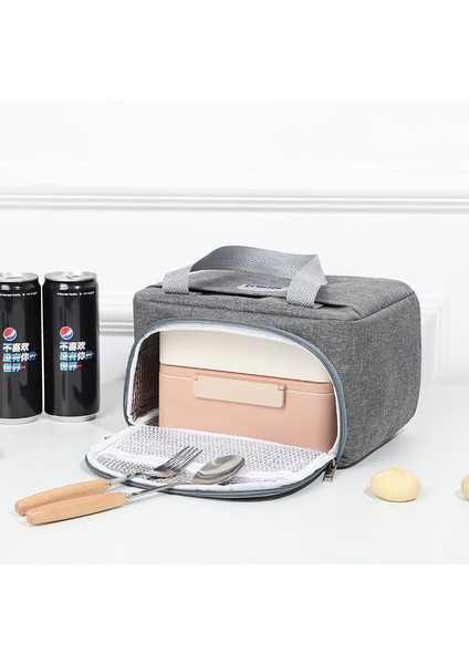 Siyah Stil Su Geçirmez Taşınabilir Öğle Yemeği Çantası Katyonik Büyük Isı Yalıtım Çantası Buz Torbası Kalınlaşmış Büyük Kapasiteli Yemek Kabı Çantası Çanta (Yurt Dışından) modelleri