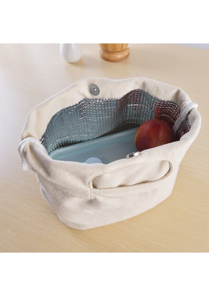 5SHAPE018 Tarzı Soğuk Gıda Konteyneri Okul Erkekler Kadınlar Için Çocuklar Seyahat Öğle Yemeği Çantası Soğutucu Tote Taşınabilir Yalıtımlı Kanvas Çanta Termal Eko Çantalar (Yurt Dışından)
