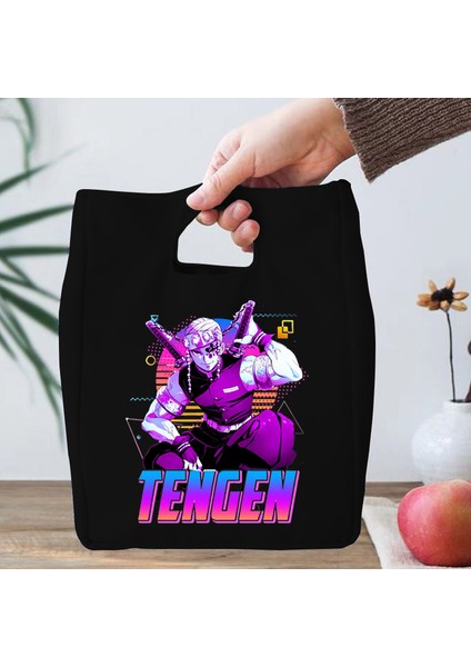 Mavi Stil Yalıtımlı Öğle Yemeği Çantası Kimetsu No Yaiba Anime Çocuklar Bento Çantası Kpop Tarzı Eko Çanta Yüksek Sokak Tarzı Komik Demon Slayer Manga Çantası (Yurt Dışından) fiyatları