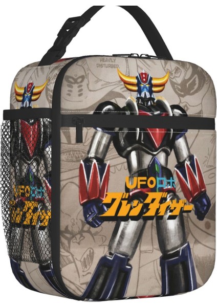 No.7 Tarzı 26X21X11CM Grendizer Anime Yalıtımlı Öğle Yemeği Çantaları Kadınlar Için Ufo Robot Goldorak Taşınabilir Soğutucu Termal Bento Kutusu Çalışma Okulu Seyahat (Yurt Dışından)