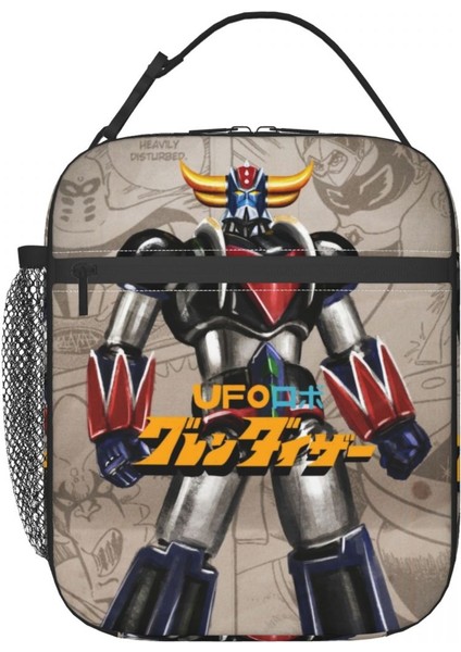 No.7 Tarzı 26X21X11CM Grendizer Anime Yalıtımlı Öğle Yemeği Çantaları Kadınlar Için Ufo Robot Goldorak Taşınabilir Soğutucu Termal Bento Kutusu Çalışma Okulu Seyahat (Yurt Dışından)