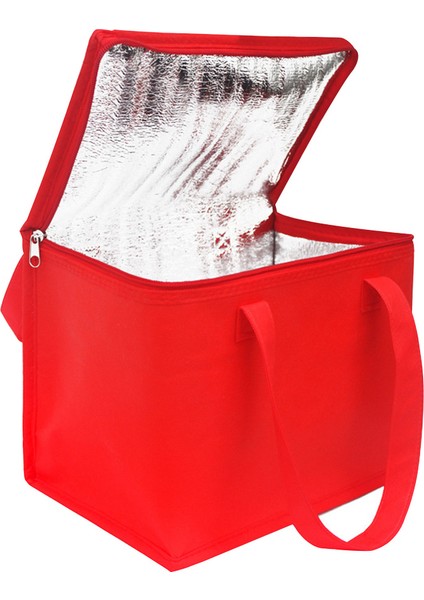 Kırmızı Stil 20X23X35CM Katlanabilir Yalıtımlı Çanta Buz Paketi Alüminyum Folyo Su Geçirmez Büyük Kapasiteli Gıda Taşınabilir Termal Soğutucu Kek Çantaları Su Geçirmez (Yurt Dışından) fırsatları