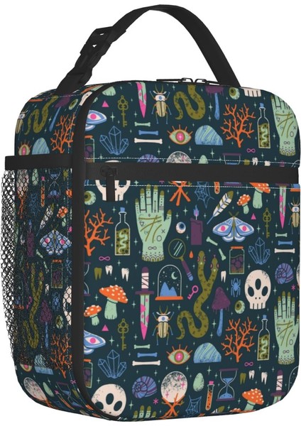 No.2 Tarzı 21X11X26CM Baykuş Uçuş Tote Çanta Yalıtımlı Öğle Yemeği Çantası Kadınlar Için Taşınabilir Cadı Sihirli Soğutucu Termal Bento Kutusu Çocuklar Okul Çocukları (Yurt Dışından)
