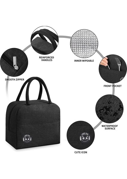 4MAITRESSE023 Tarzı Çocuk Yalıtımlı Yemek Kabı Erkek Kadın Seyahat Taşınabilir Kamp Çantası Maitresse Baskı Soğuk Gıda Soğutucu Termal Çanta Çanta (Yurt Dışından) fırsatları