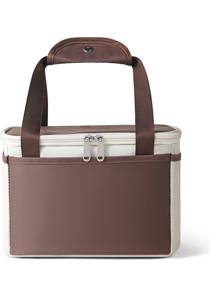 Kahve-L Tarzı Yeni Yalıtımlı Soğutucu Çanta Taşınabilir Termal Öğle Yemeği Saklama Kutusu Kamp Gıda Kabı Buz Paketi Yalıtımlı Termo Buzdolabı (Yurt Dışından)