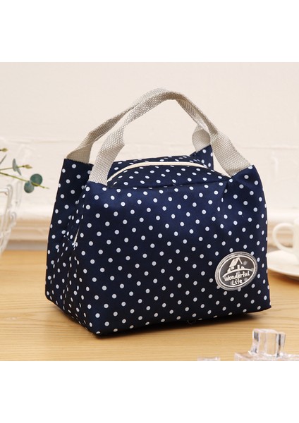 Bir Stil Yeni Öğle Yemeği Çantası Yalıtımlı Soğuk Şerit Taşıma Çantası Termal Taşınabilir Yemek Kabı Bento Kılıfı Yemek Kabı Gıda Saklama Torbaları (Yurt Dışından)