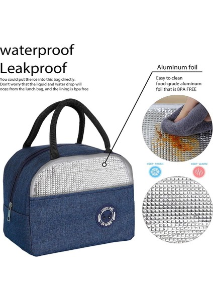 4 TAKIMYILDIZI012 Tarzı Öğle Yemeği Çantası Yalıtımlı Termal Kutu Soğutucu Tote Unisex Organizatör Gıda Öğle Yemeği Kutusu Saklama Torbaları Çanta Takımyıldızı Desen (Yurt Dışından) indirimleri