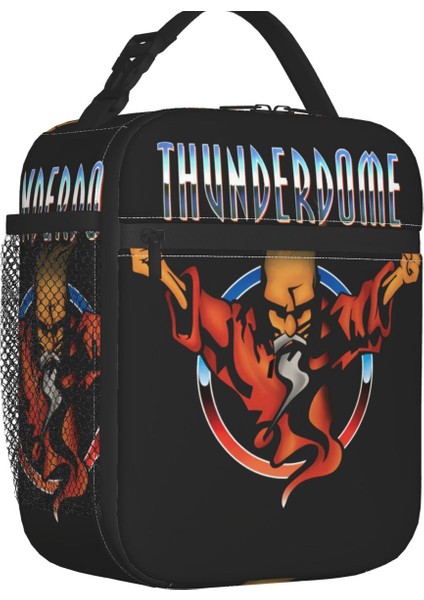 No.3 Tarzı 26X21X11CM Özel Thunderdome Müzik Festivali Öğle Yemeği Çantası Erkek Kadın Termal Soğutucu Yalıtımlı Yemek Kabı Çocuklar Için Okul (Yurt Dışından)