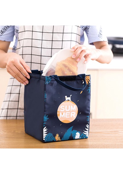 Pembe Tarzı Karikatür Soğutucu Öğle Yemeği Çantası Çocuklar Kadınlar Için Seyahat Termal Kahvaltı Organizatör Yalıtımlı Su Geçirmez Saklama Çantası Yemek Kabı (Yurt Dışından) fiyatları