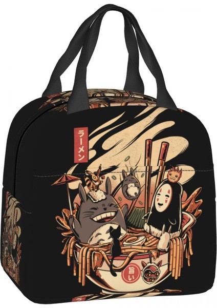 No.16 Stili 22X20X10CM Komşum Totoro Yalıtımlı Öğle Yemeği Çantası Kadınlar Için Su Geçirmez Miyazaki Hayao Anime Soğutucu Termal Yemek Kabı Çocuklar Okul Çocukları (Yurt Dışından) fırsatları