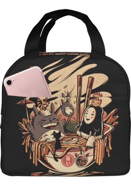 No.2 Tarzı 22X20X10CM Komşum Totoro Yalıtımlı Öğle Yemeği Çantası Kadınlar Için Su Geçirmez Miyazaki Hayao Anime Soğutucu Termal Yemek Kabı Çocuklar Okul Çocukları (Yurt Dışından) indirimleri