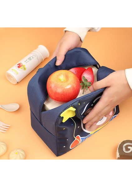 C Tarzı 23X14X19CM Sevimli Yalıtım Öğle Yemeği Kutusu Taşınabilir Buzdolabı Termal Çanta Çocuk Okul Termal Yalıtımlı Öğle Yemeği Kutusu Tote 3D Karton Desen Bento Çanta (Yurt Dışından) indirimleri