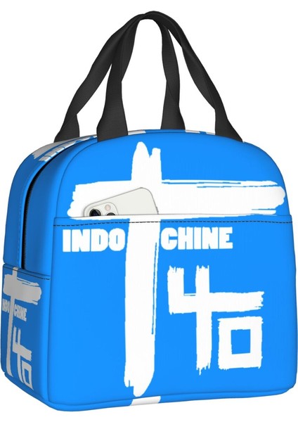 No.2 Tarzı 22X20X13CM Indochine Yalıtımlı Yemek Çantası Kadınlar Için Pop Rock ve Yeni Dalga Yeniden Kullanılabilir Termal Soğutucu Gıda Yemek Kabı Çocuklar Okul Çocukları (Yurt Dışından)