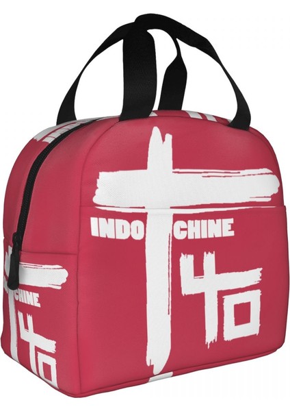 No.2 Tarzı 22X20X13CM Indochine Yalıtımlı Yemek Çantası Kadınlar Için Pop Rock ve Yeni Dalga Yeniden Kullanılabilir Termal Soğutucu Gıda Yemek Kabı Çocuklar Okul Çocukları (Yurt Dışından) modelleri