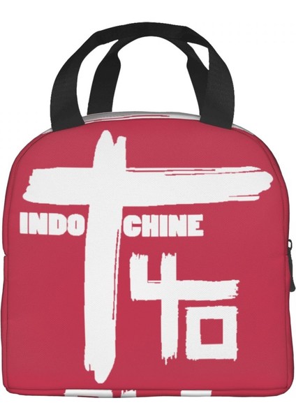 No.2 Tarzı 22X20X13CM Indochine Yalıtımlı Yemek Çantası Kadınlar Için Pop Rock ve Yeni Dalga Yeniden Kullanılabilir Termal Soğutucu Gıda Yemek Kabı Çocuklar Okul Çocukları (Yurt Dışından) fırsatları