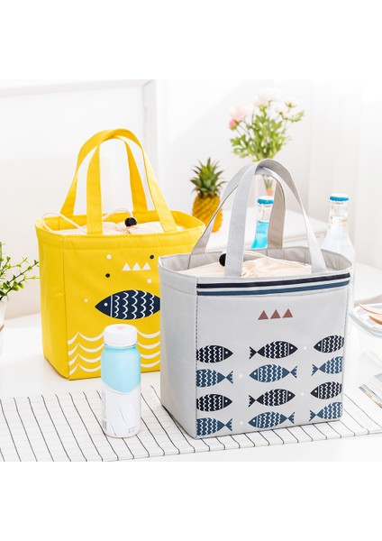 Yeşil Stil Karikatür Taşınabilir Öğle Yemeği Çantası Termal Öğle Yemeği Kutusu Gıda Depolama El Çantaları Seyahat Çantası Yalıtımlı Soğutucu Öğle Yemeği Çantası (Yurt Dışından) modelleri