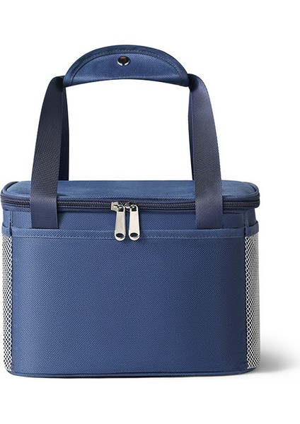 Donanma-S Tarzı Yeni Yalıtımlı Soğutucu Çanta Taşınabilir Termal Öğle Yemeği Saklama Kutusu Kamp Gıda Kabı Buz Paketi Yalıtımlı Termo Buzdolabı (Yurt Dışından)