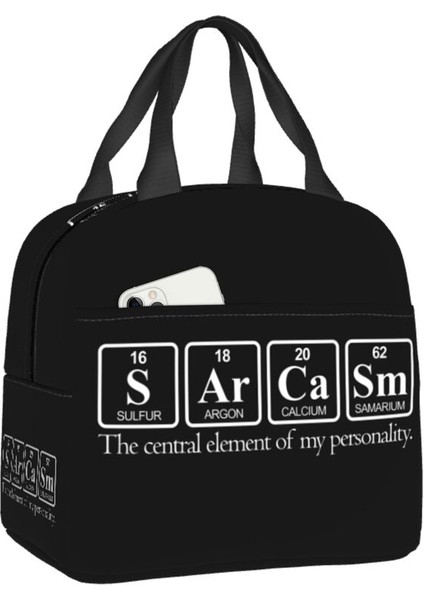 No.7 Tarzı 22X20X10CM Elemanları Periyodik Tablo Isı Yalıtımlı Öğle Yemeği Çantası Bilim Kimya Kimyasal Taşınabilir Yemek Çantası Okul Için Depolama Yiyecek Kutusu (Yurt Dışından)