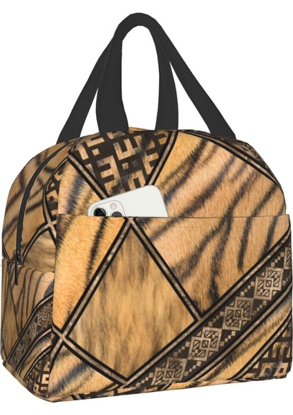 No.7 Tarzı 22X20X13CM Etnik Hayvan Süsler Leopar Baskı Öğle Yemeği Çantaları Kadın Termal Soğutucu Yalıtımlı Öğle Yemeği Kutuları Çocuklar Için Okul Torage Çantası (Yurt Dışından)