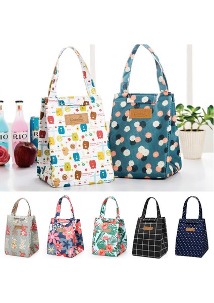 L Tarzı Moda Öğle Yemeği Çantası Yalıtımlı Termal Güzel Kedi Renkli Kahvaltı Kutusu Çanta Kadın Taşınabilir El Paketi Seyahat Ürünleri (Yurt Dışından) fiyatları