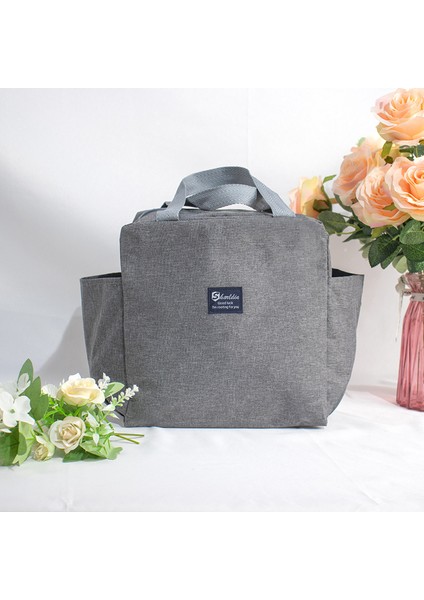 Bir Stil Büyük Kapasiteli Soğutucu Çanta Su Geçirmez Oxford Taşınabilir Fermuarlı Öğle Yemeği Çantaları Yalıtımlı Dondurucu Çanta Kamp Çantası (Yurt Dışından)