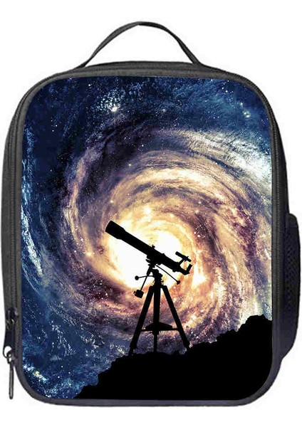 044LB32 Tarzı Uzay Öğle Yemeği Çantası Özelleştirilmiş Galaxy Kadın Erkek Gençler Erkek Kız Çocuk Okul Termal Soğutucu Yalıtımlı Tote Kutu (Yurt Dışından) indirimleri