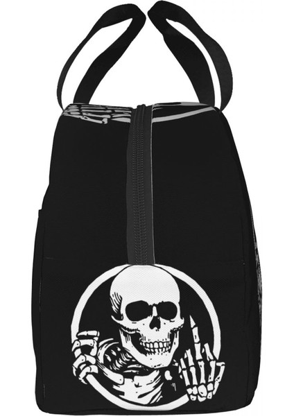 No.11 Tarzı 22X20X13CM Kafatası Yalıtımlı Öğle Yemeği Çantası Okul Ofis Için Yeniden Kullanılabilir Termal Soğutucu Yemek Kabı Kadın Çocuk Gıda Konteyner Bez Çantalar (Yurt Dışından) modelleri