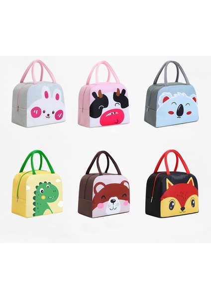 No.3 Tarzı Kadınlar ve Çocuklar Için Su Geçirmez Yalıtımlı Öğle Yemeği Çantası, Sevimli Karikatür Gıda Saklama Kabı Çanta (Yurt Dışından) fiyatları