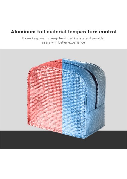 Ey Stil Yalıtımlı Öğle Yemeği Çantası Kadınlar Çocuklar Için Soğutucu Çanta Termal Çanta Taşınabilir Yemek Kabı Buz Paketi Tote Gıda Çantaları Öğle Yemeği Çantaları Çalışma Için (Yurt Dışından)