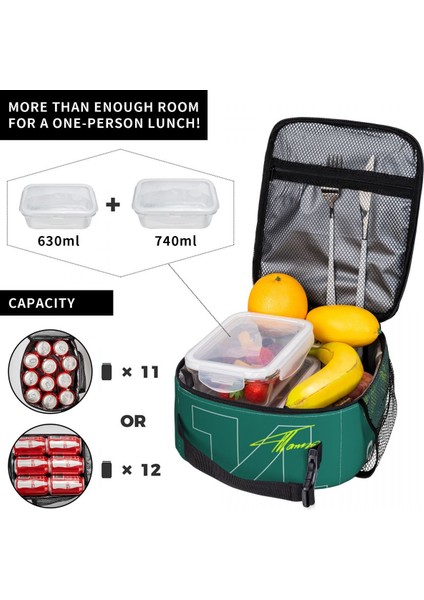 No.14 Tarzı 22X20X13CM Aston Martin F1 Fernando Alonso Takımı Ürün Öğle Yemeği Kutuları Termal Yalıtımlı Soğutucu Termal Öğle Yemeği Çantası Kutusu (Yurt Dışından) indirimleri