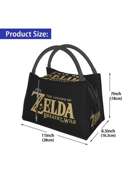 No.2 Tarzı 28X18X16,5CM Sıcak Oyun Zeldas Legend Yalıtımlı Öğle Yemeği Çantaları Kadınlar Için Yeniden Kullanılabilir Soğutucu Termal Yemek Kabı Ofis Seyahat (Yurt Dışından) fırsatları
