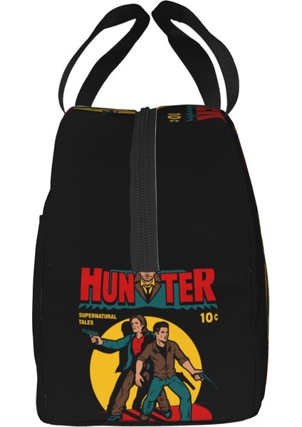 No.3 Tarzı 22X20X13CM Supernatural Öğle Yemeği Çantası Kadınlar Için Sızdırmazlık Tasarrufu Insan Avcılık Şeyler Termal Soğutucu Yalıtımlı Yemek Kabı Yiyecek Çantası (Yurt Dışından) modelleri