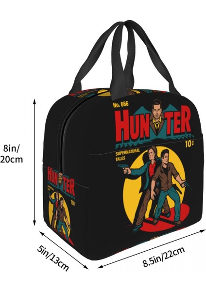 No.3 Tarzı 22X20X13CM Supernatural Öğle Yemeği Çantası Kadınlar Için Sızdırmazlık Tasarrufu Insan Avcılık Şeyler Termal Soğutucu Yalıtımlı Yemek Kabı Yiyecek Çantası (Yurt Dışından) fırsatları