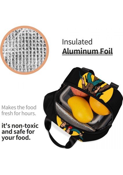 No.3 Tarzı 22X20X13CM Supernatural Öğle Yemeği Çantası Kadınlar Için Sızdırmazlık Tasarrufu Insan Avcılık Şeyler Termal Soğutucu Yalıtımlı Yemek Kabı Yiyecek Çantası (Yurt Dışından) indirimleri