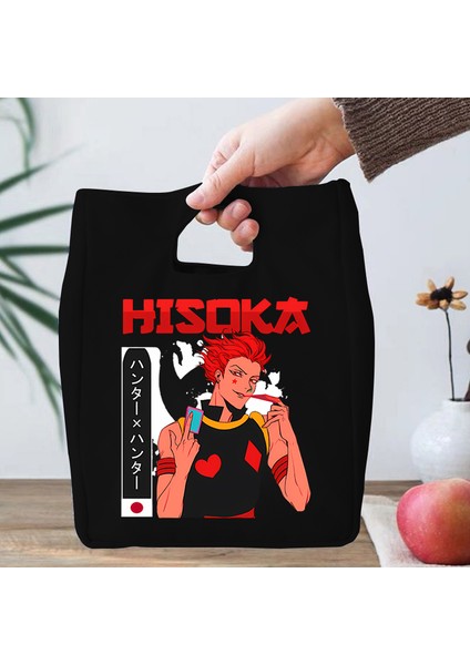 Mavi Stil Camp Hunter Anime Kawaii Gençler Kanvas Çanta Kadın Öğle Yemeği Kutusu Cep Telefonu Bento Çantası Öğrenci Hunter×hunter Okul Öğrenci Termal Çanta (Yurt Dışından) fiyatları