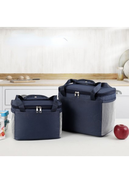 Donanma-L Tarzı Yeni Yalıtımlı Soğutucu Çanta Taşınabilir Termal Öğle Yemeği Saklama Kutusu Kamp Gıda Kabı Buz Paketi Yalıtımlı Termo Buzdolabı (Yurt Dışından) fiyatları