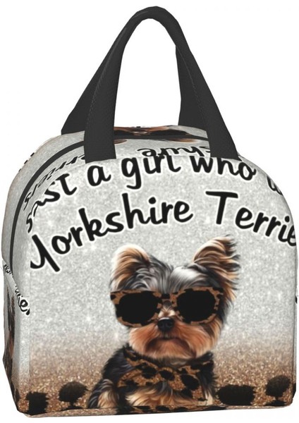 No.21 Stili 22X20X13CM Sadece Yorkies'i Seven Bir Kız Termal Yalıtımlı Öğle Yemeği Çantası Yorkshire Terrier Yeniden Kullanılabilir Öğle Yemeği Kabı Çok Fonksiyonlu Yiyecek Kutusu (Yurt Dışından) fırsatları
