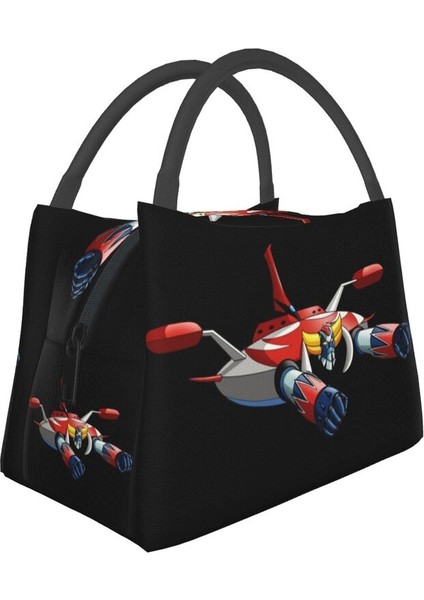 No.6 Stili Ufo Robot Goldorak Grendizer Termal Yalıtımlı Öğle Yemeği Çantaları Kadın Anime Mekanik Savaşçı Yeniden Kullanılabilir Öğle Yemeği Çantası Yemek Yiyecek Kutusu (Yurt Dışından)