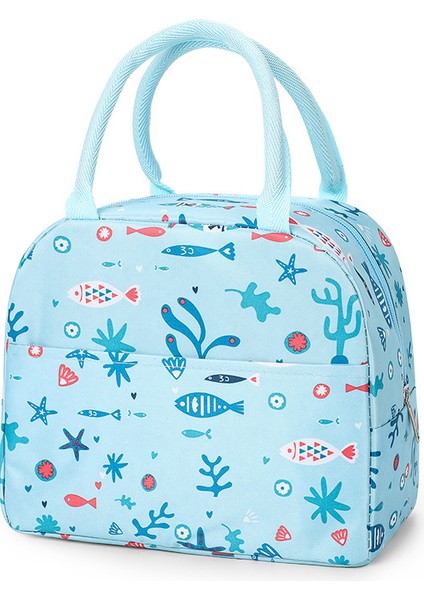 No.9 Stili 23X13X19CM Taze Isıtıcı Çanta Su Geçirmez Naylon Taşınabilir Fermuar Termal Oxford Öğle Yemeği Çantaları Kadınlar Için Uygun Yemek Kabı Tote Gıda Torbaları (Yurt Dışından)