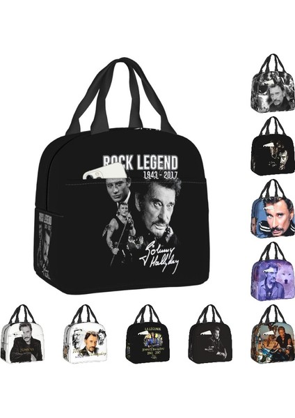 No.19 Tarzı 22X20X10CM Johnny Hallyday Yalıtımlı Öğle Yemeği Çantası Kadınlar Için Sızdırmaz Fransa Rock Şarkıcısı Termal Soğutucu Bento Gişe Çalışma Okulu (Yurt Dışından) fiyatları