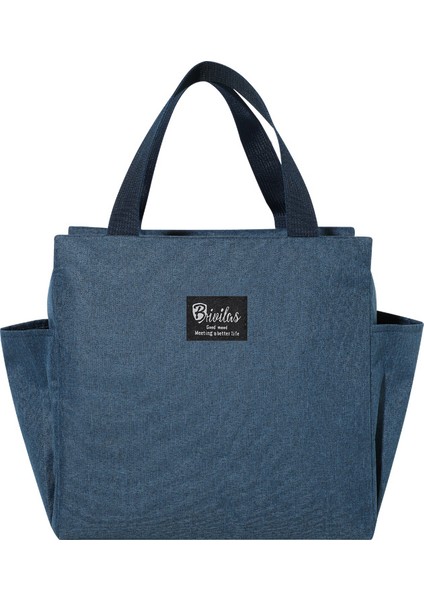 Siyah Stil 1 Adet Isı Yalıtımı Düz Renk Çift Cep Büyük Kapasiteli Bento Paketi, Katyonik Öğle Yemeği Kutusu (Yurt Dışından) fırsatları